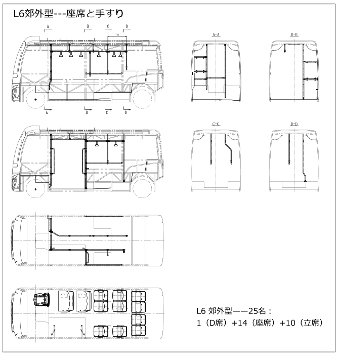 小型バス ECITY L6 | アルファバスジャパン株式会社