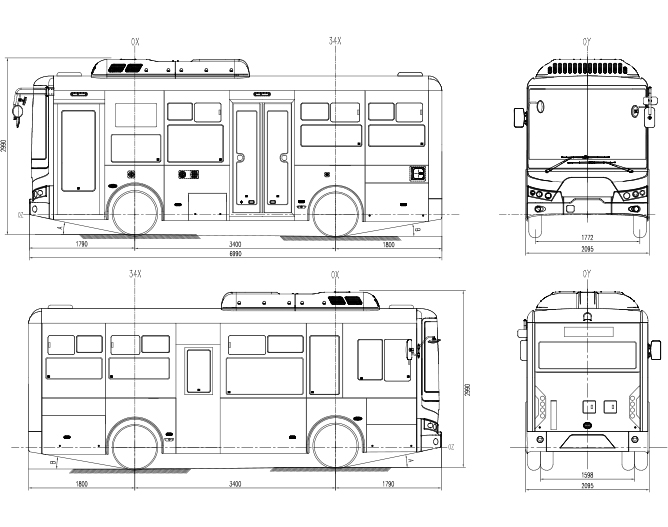 新小型バス ECITY L7 